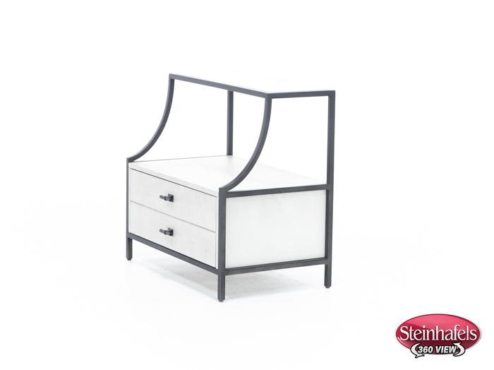 universal furniture international grey two drawer  image   