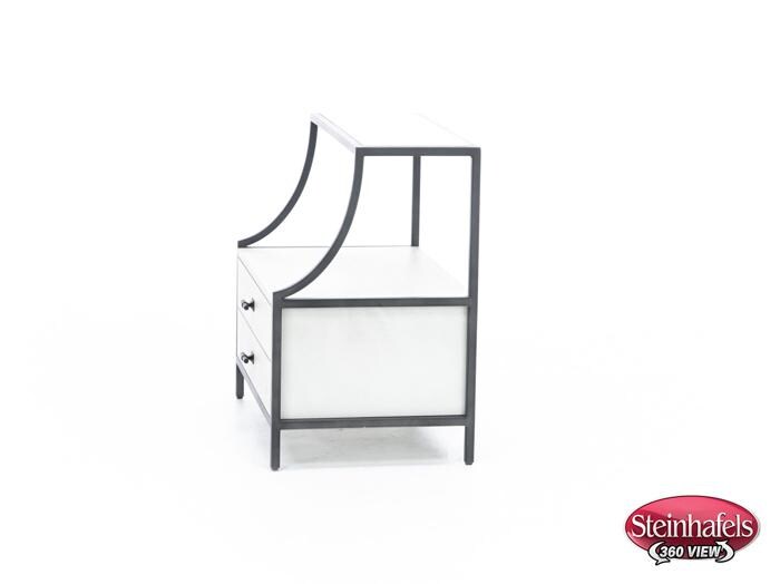 universal furniture international grey two drawer  image   