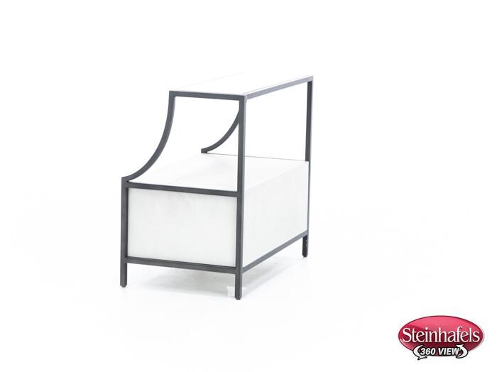 universal furniture international grey two drawer  image   