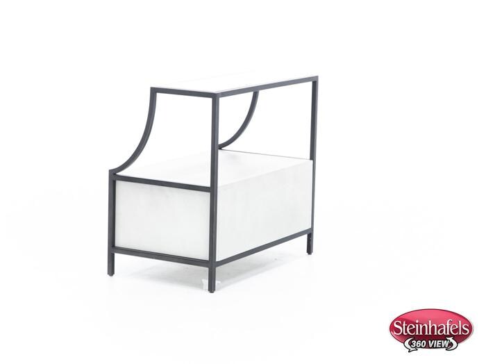universal furniture international grey two drawer  image   