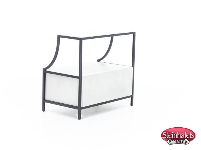 universal furniture international grey two drawer  image   