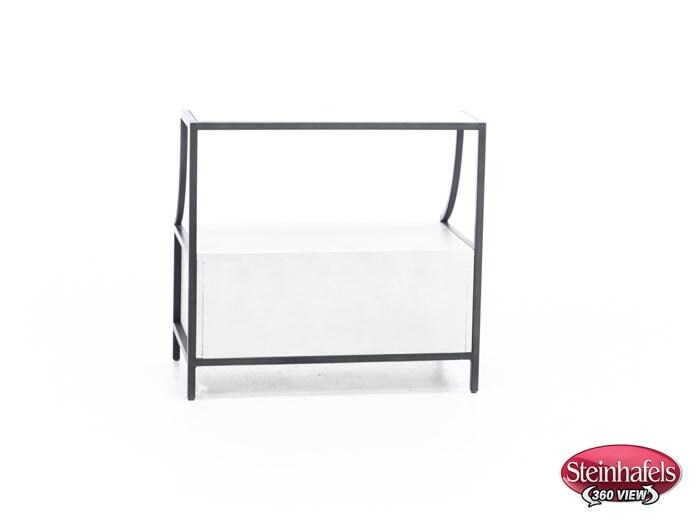 universal furniture international grey two drawer  image   