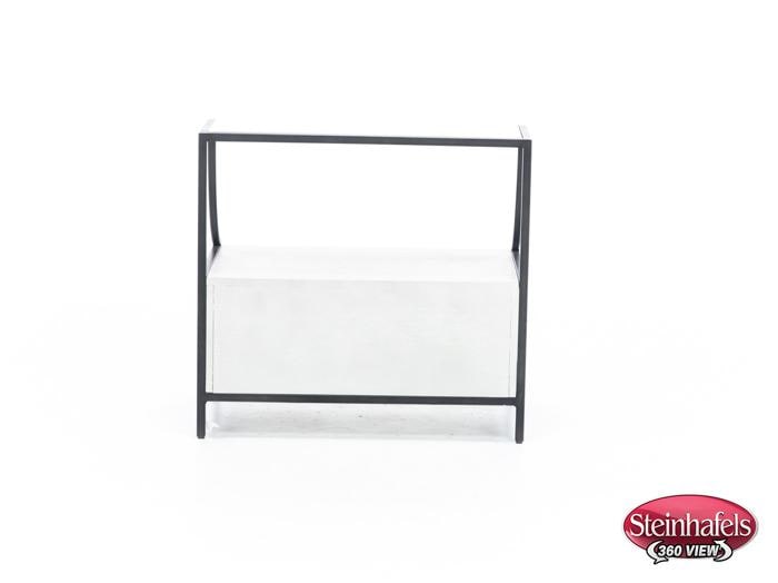 universal furniture international grey two drawer  image   