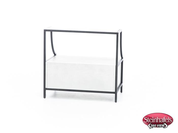 universal furniture international grey two drawer  image   