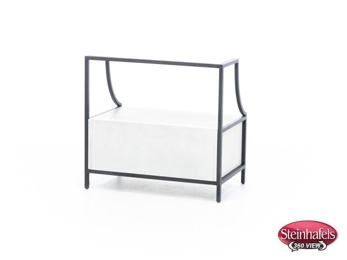 universal furniture international grey two drawer  image   