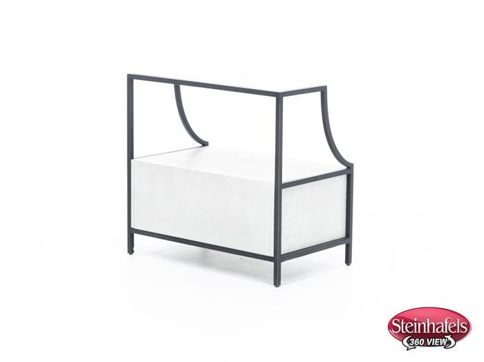 universal furniture international grey two drawer  image   