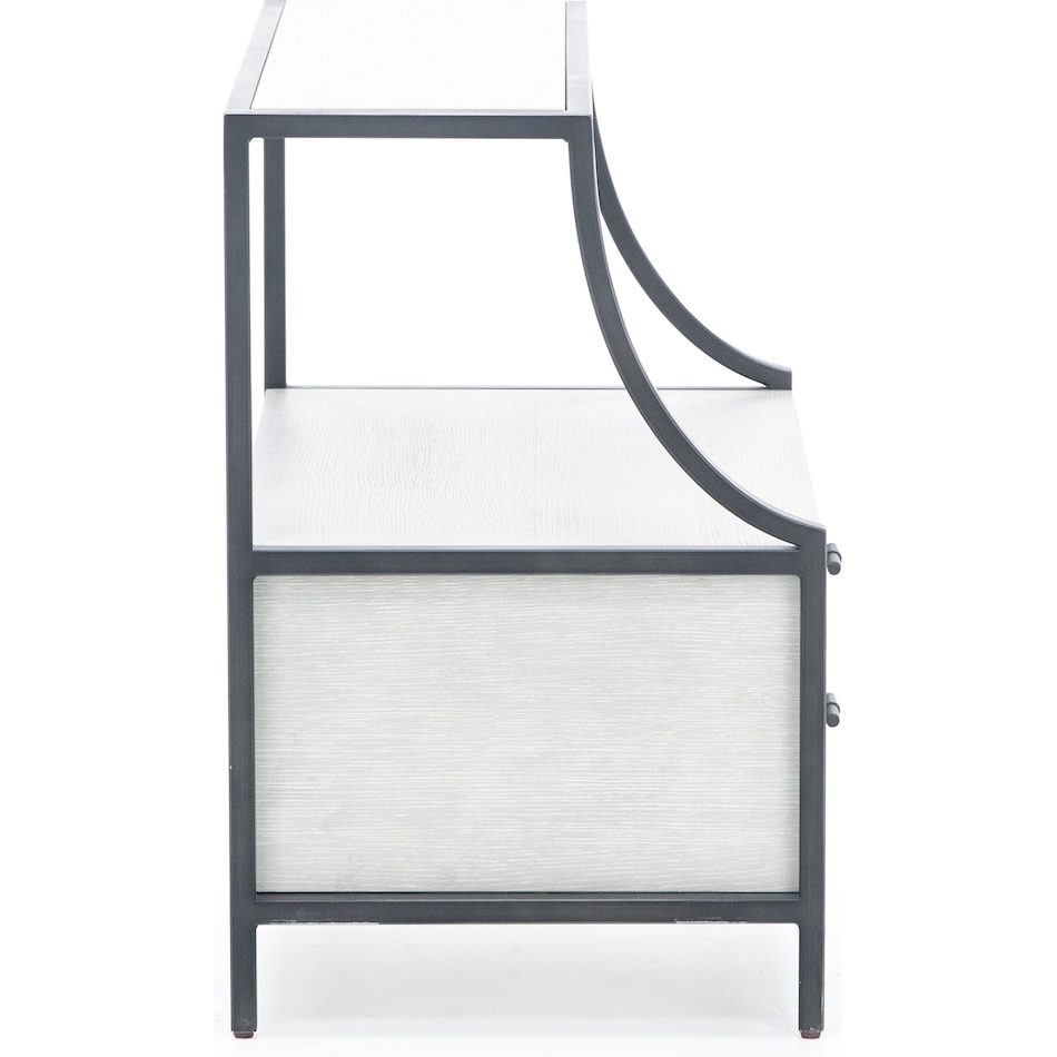 universal furniture international grey two drawer   