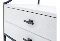 universal furniture international grey two drawer   