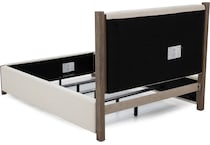 universal furniture ashbury oatmeal queen bed package pk  