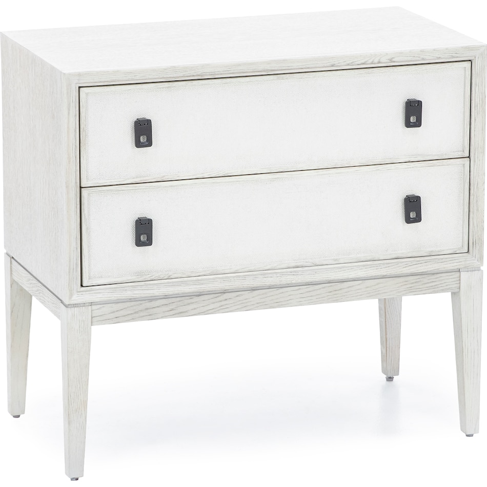 universal furniture beige two drawer   
