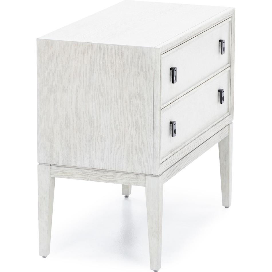 universal furniture beige two drawer   