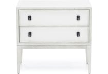 universal furniture beige two drawer   