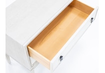 universal furniture beige two drawer   