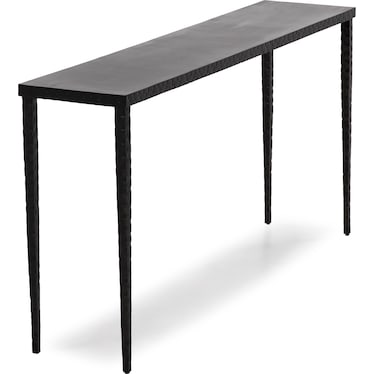 Iron Forge Minimalist Console Table