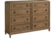 universal furniture brown drawer   