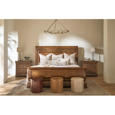 New Lou Sleigh bed
