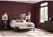 universal furniture brown king bed package lifestyle image pk  