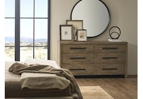 universal furniture brown mirror   