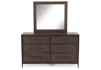 universal furniture brown mirror   