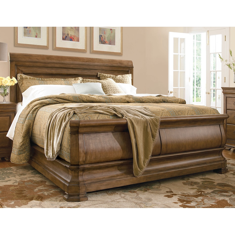 universal furniture brown queen bed package qsb  