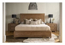 universal furniture brown queen bed package pq  