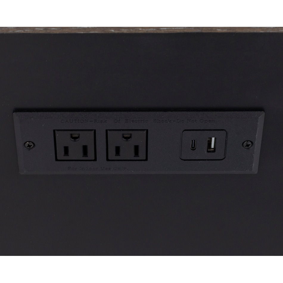 universal furniture brown single drawer   