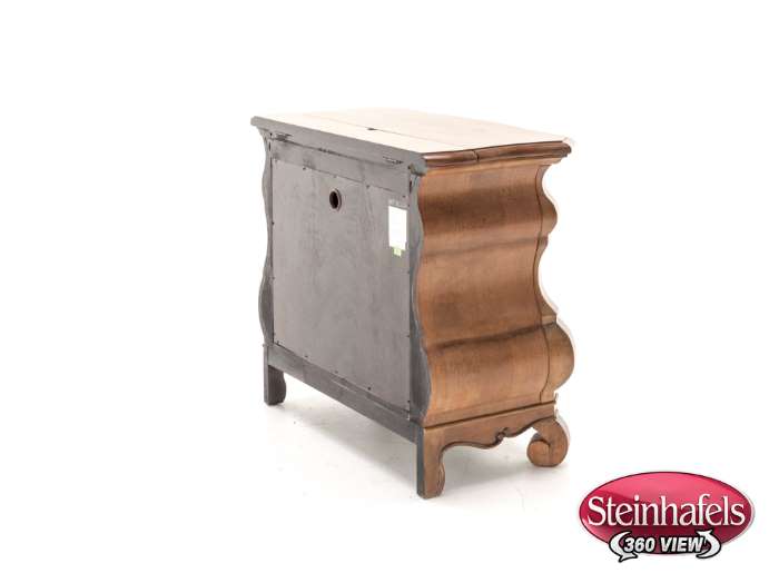 universal furniture brown three drawer  image   