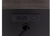 universal furniture brown three drawer   