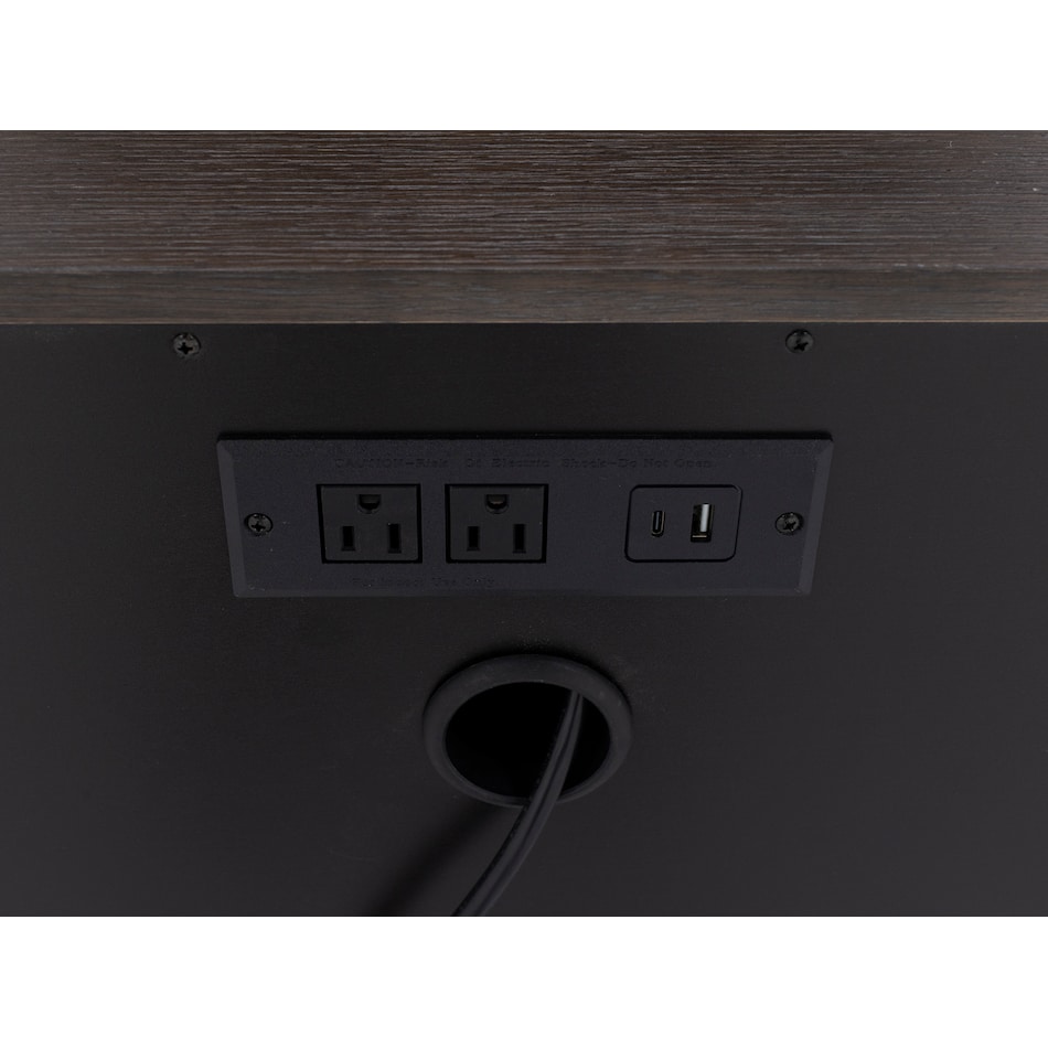 universal furniture brown three drawer   