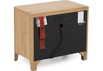 universal furniture brown two drawer   