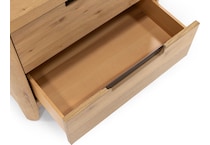 universal furniture brown two drawer   