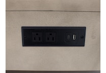 universal furniture brown two drawer   