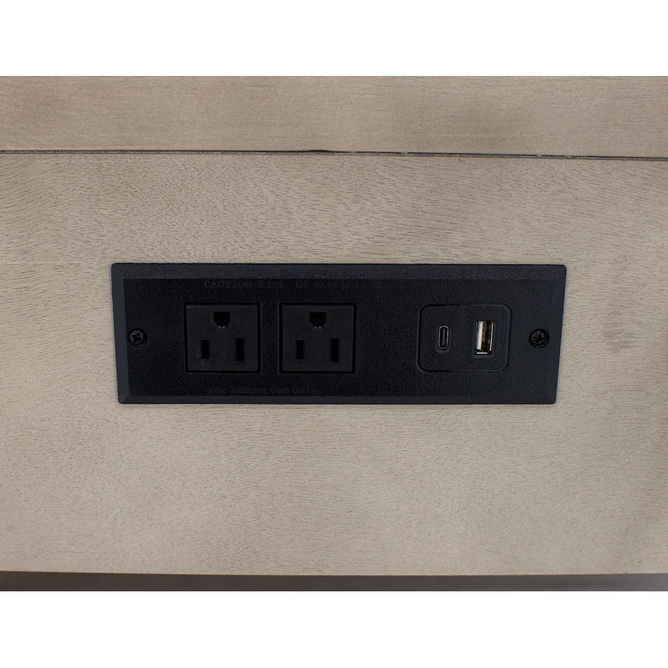 universal furniture brown two drawer   