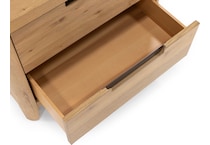 universal furniture brown two drawer   