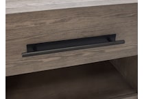 universal furniture brown two drawer   