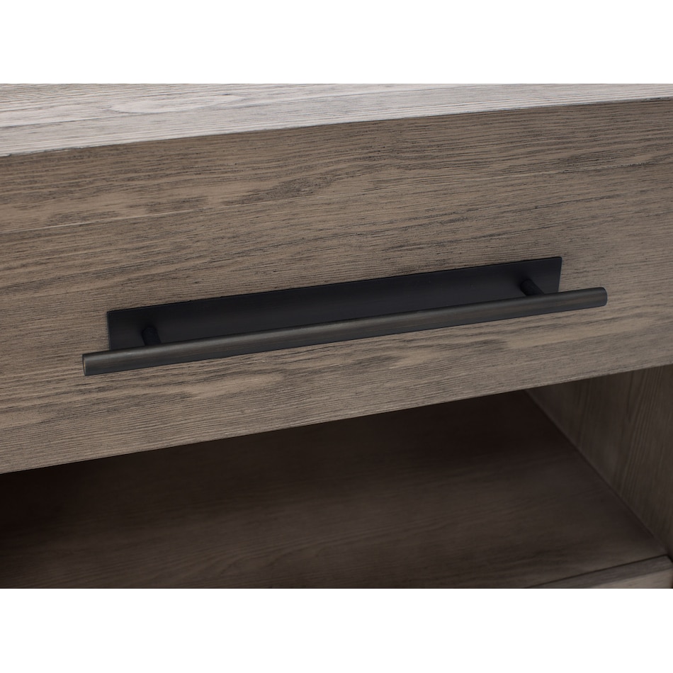 universal furniture brown two drawer   