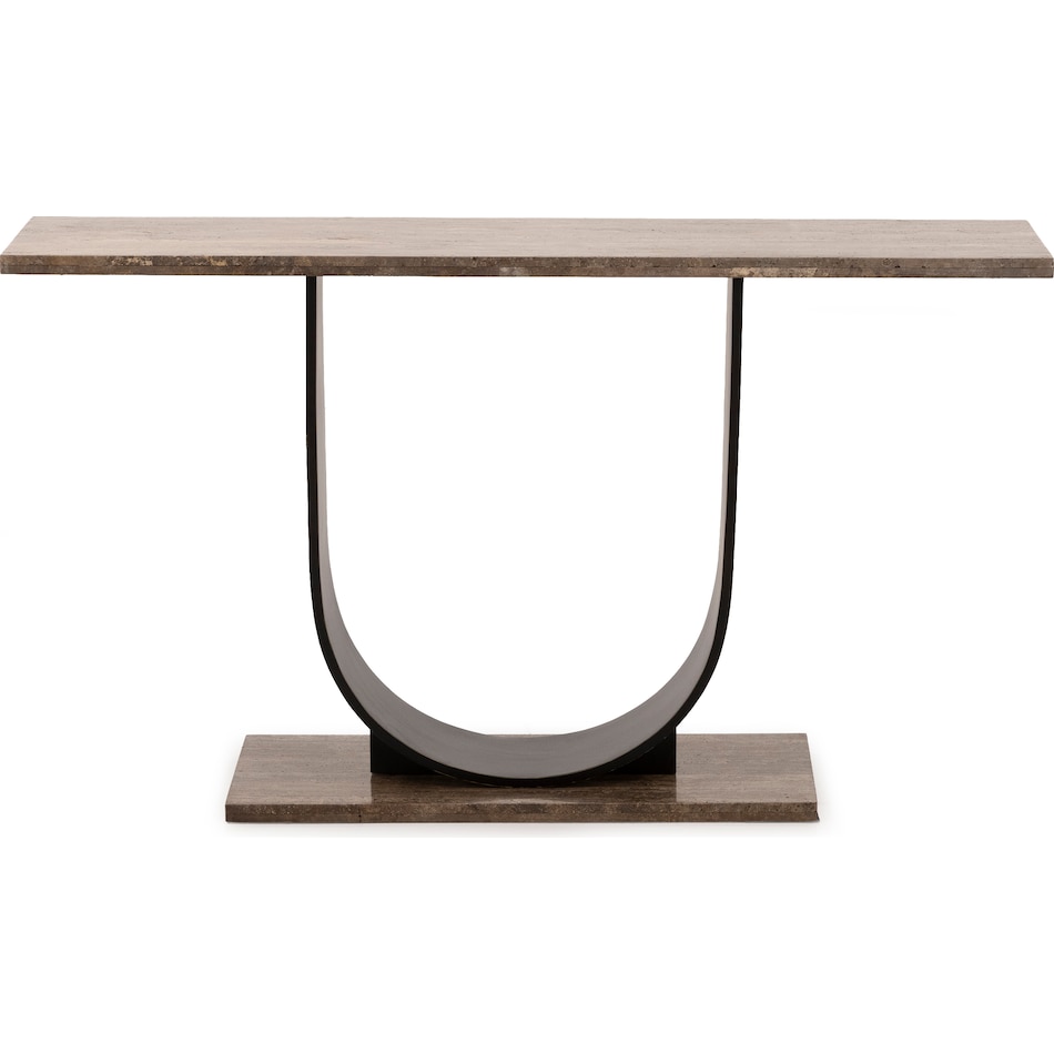 universal furniture equilibrium brown grey hall entry table eql  