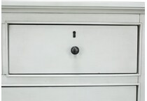universal furniture grey drawer   