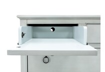 universal furniture grey drawer   