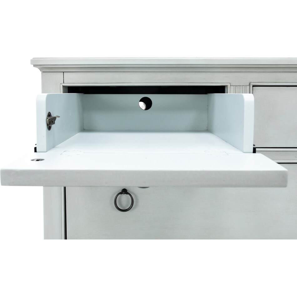 universal furniture grey drawer   