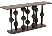 universal furniture grey hall entry table fox  