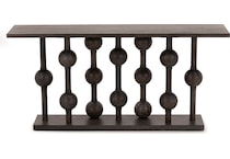 universal furniture grey hall entry table fox  