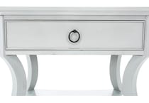 universal furniture grey single drawer   