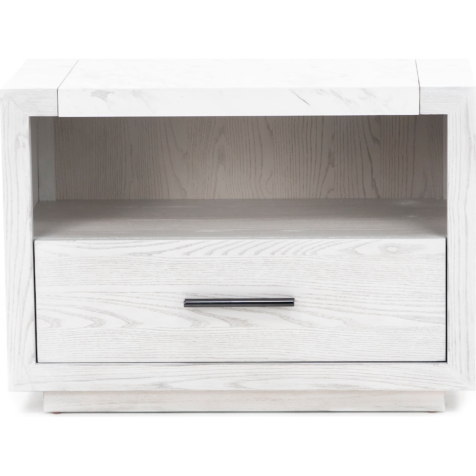universal furniture grey single drawer   