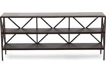 universal furniture travertine grey bookcase etergere brn  