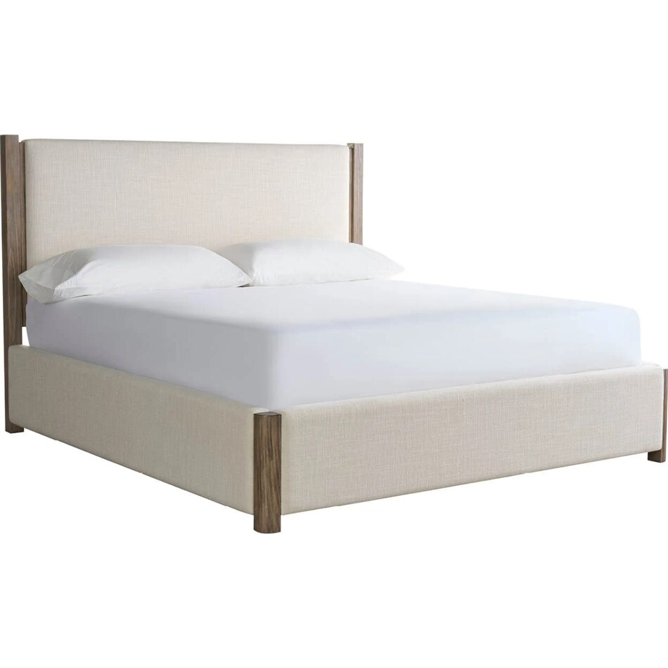 universal furniture warm brown   ashbury oatmeal queen bed package pk  
