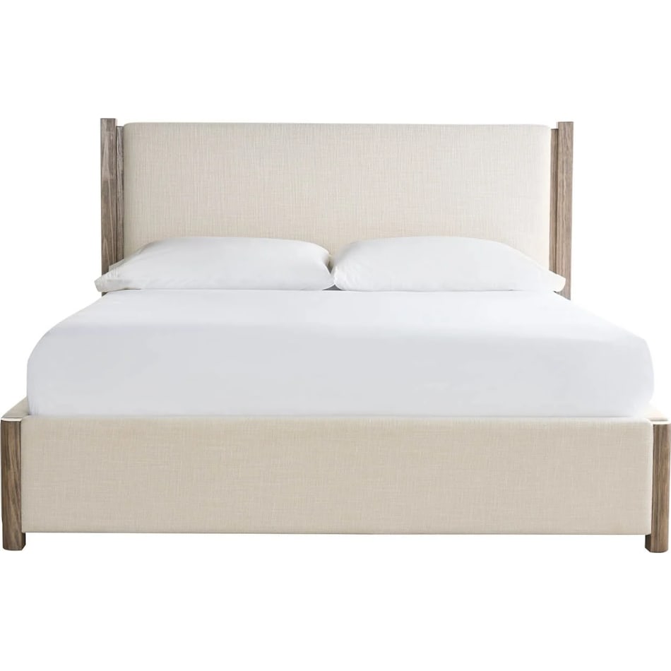 universal furniture warm brown   ashbury oatmeal queen bed package pk  