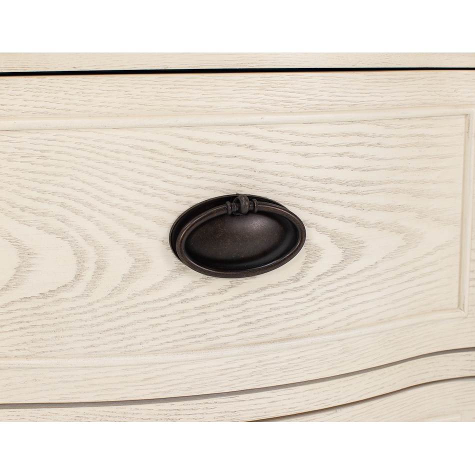 universal furniture white two drawer   