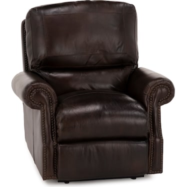 Alfred Leather Power Recliner