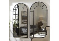 uter black leaner mirror   